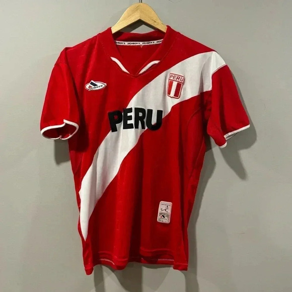 Peru National Team  Dembers Soccer Football Jersey - Picture 1 of 8